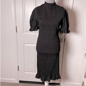 Fashion Nova black-sexy bodycon slimming dress